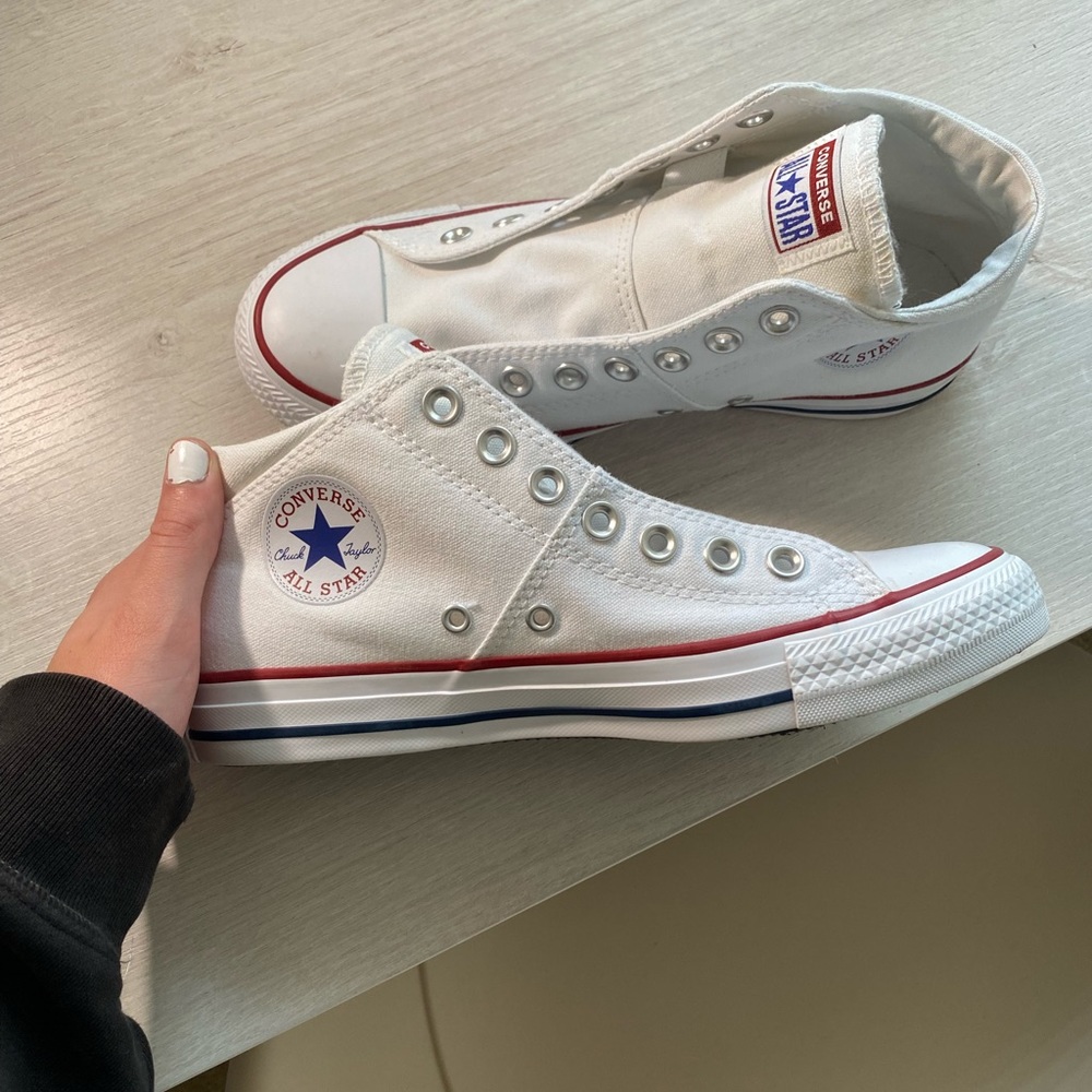 White high top converse